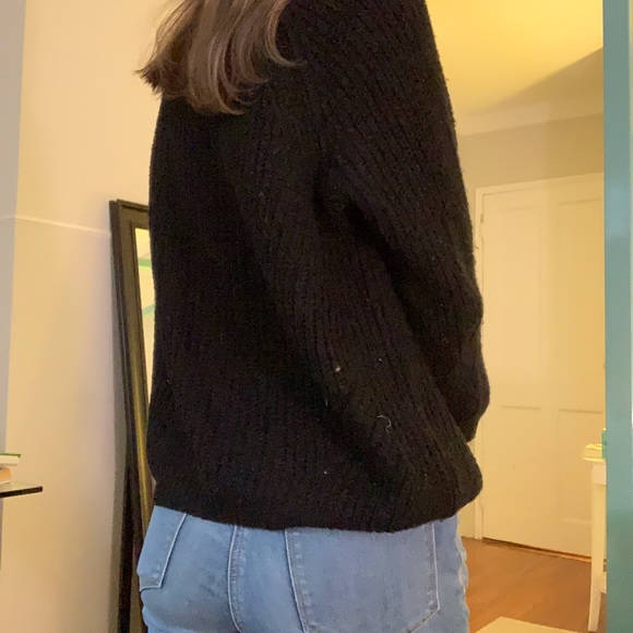 Zara black knit sweater - Picture 4 of 4